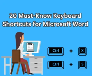 Read more about the article 20 Must-Know Keyboard Shortcuts for Microsoft Word: Boost Your Productivity Today
