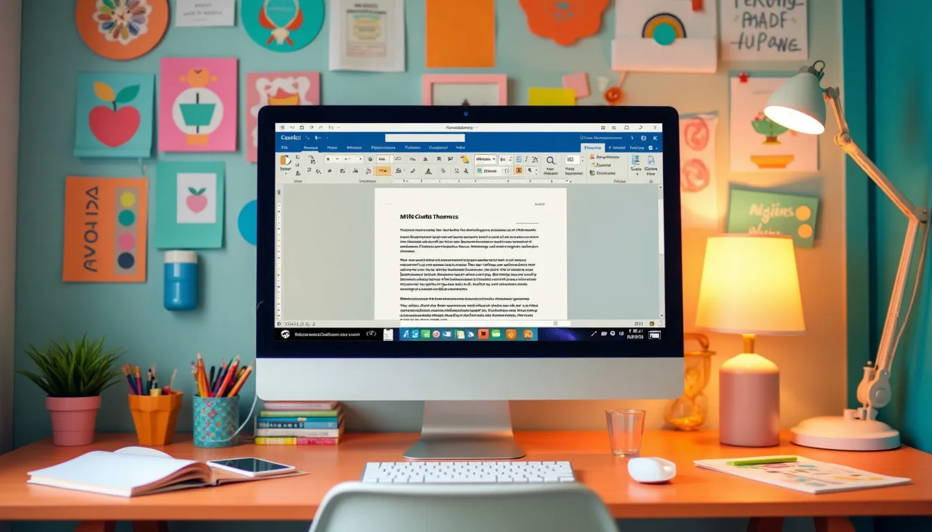 Personalizing Microsoft Word Themes