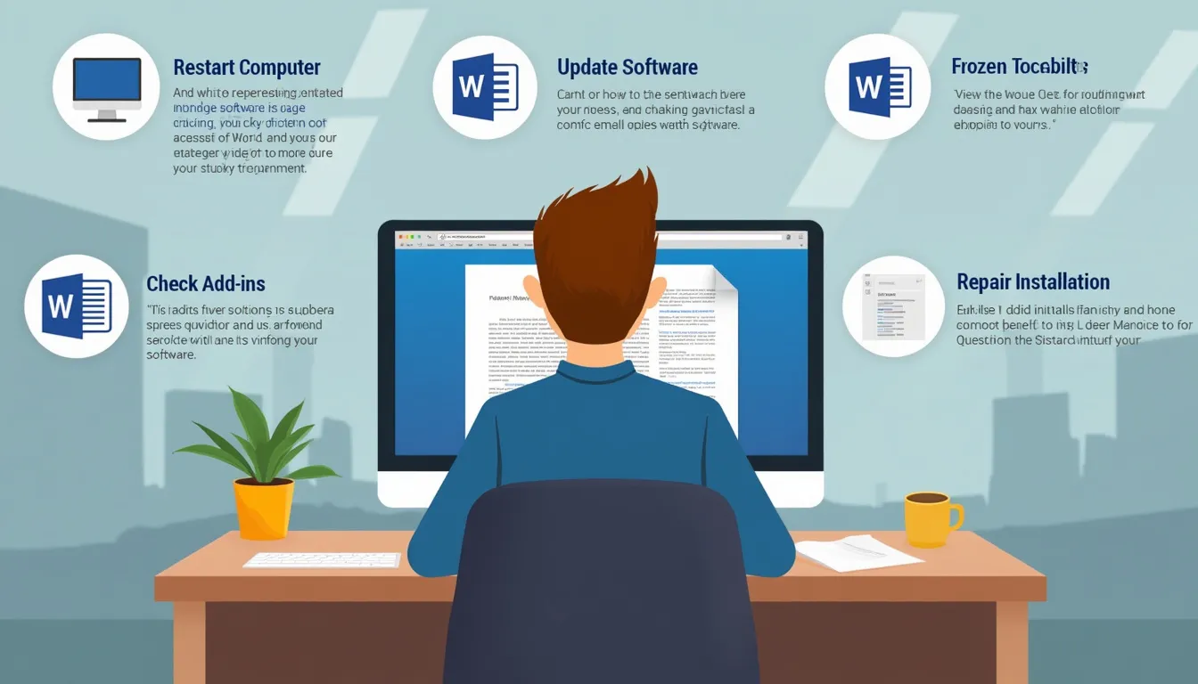 Microsoft Word Freezing Problem Solution