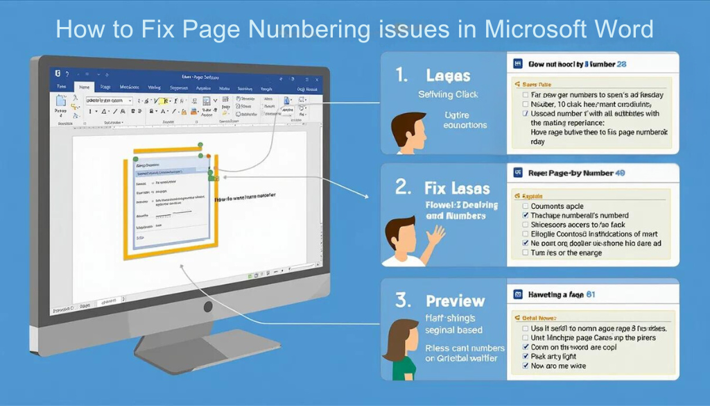 Read more about the article A Quick Guide to Fix Microsoft Word Page Numbering Issues