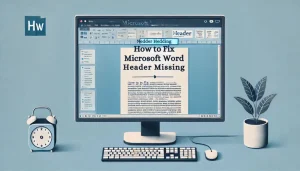 Read more about the article How to Fix Microsoft Word Header Missing