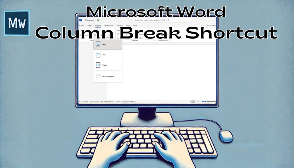 Read more about the article Mastering the Microsoft Word Column Break Shortcut