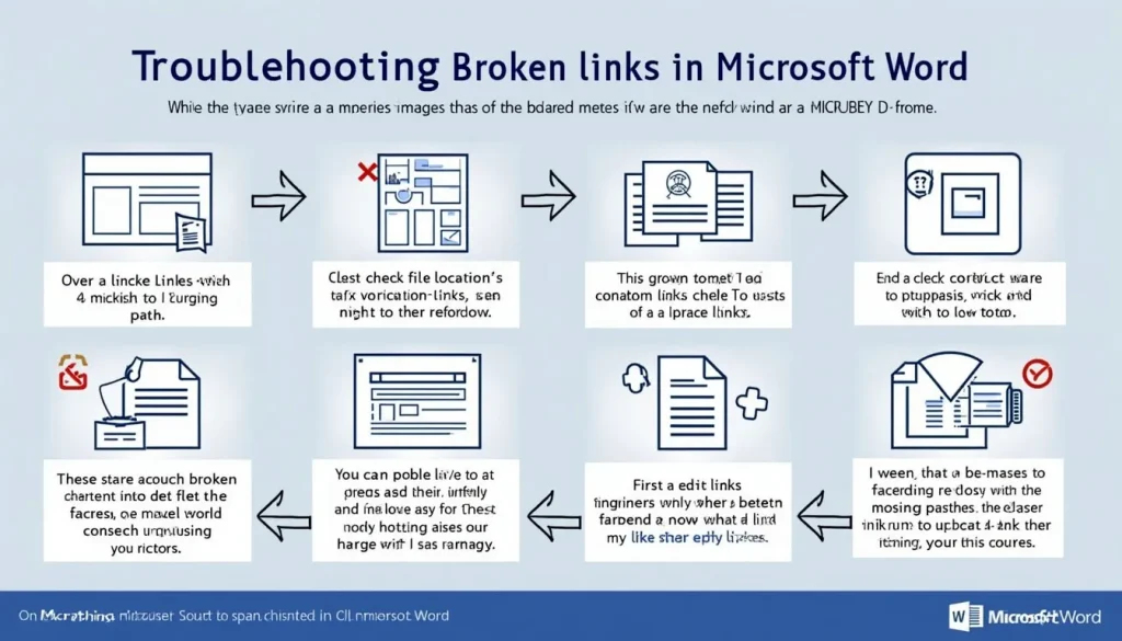 Troubleshoot Microsoft Word Broken Links