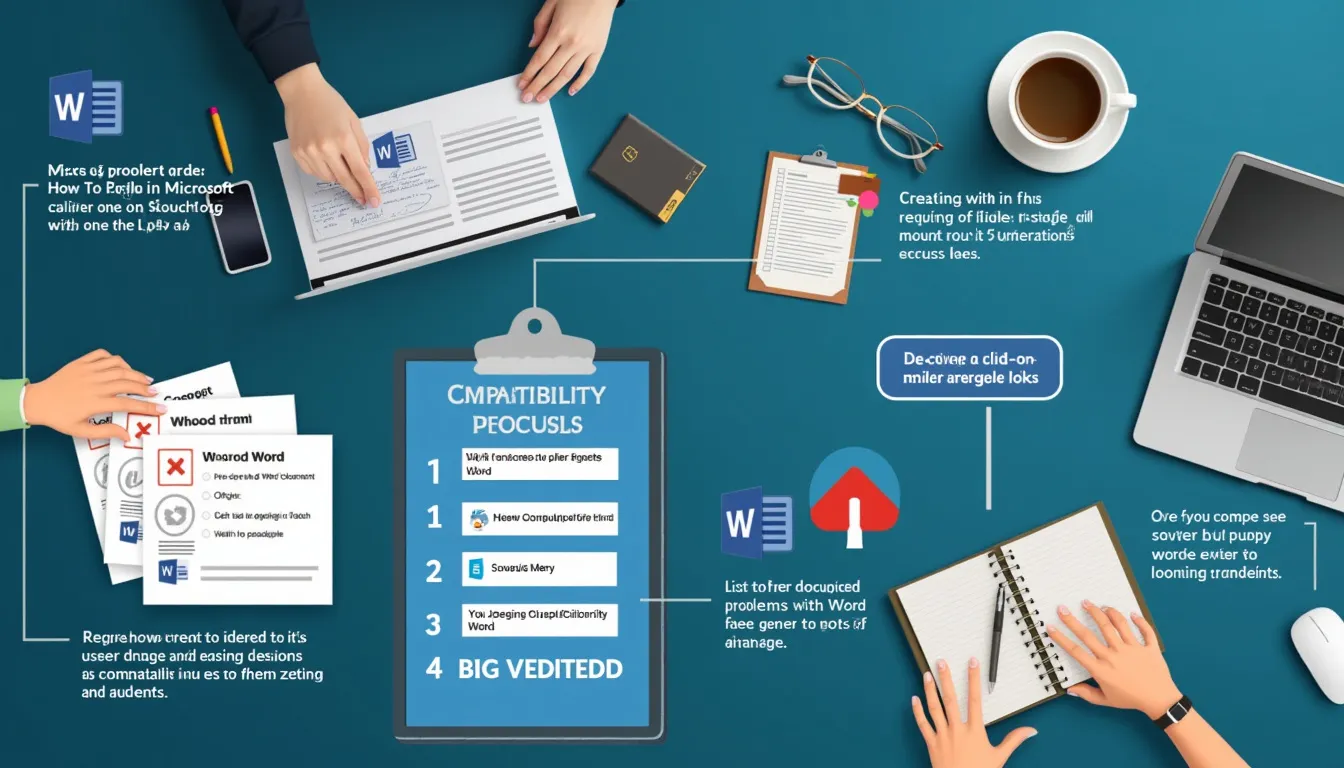 Troubleshoot Microsoft Word Compatibility Issues