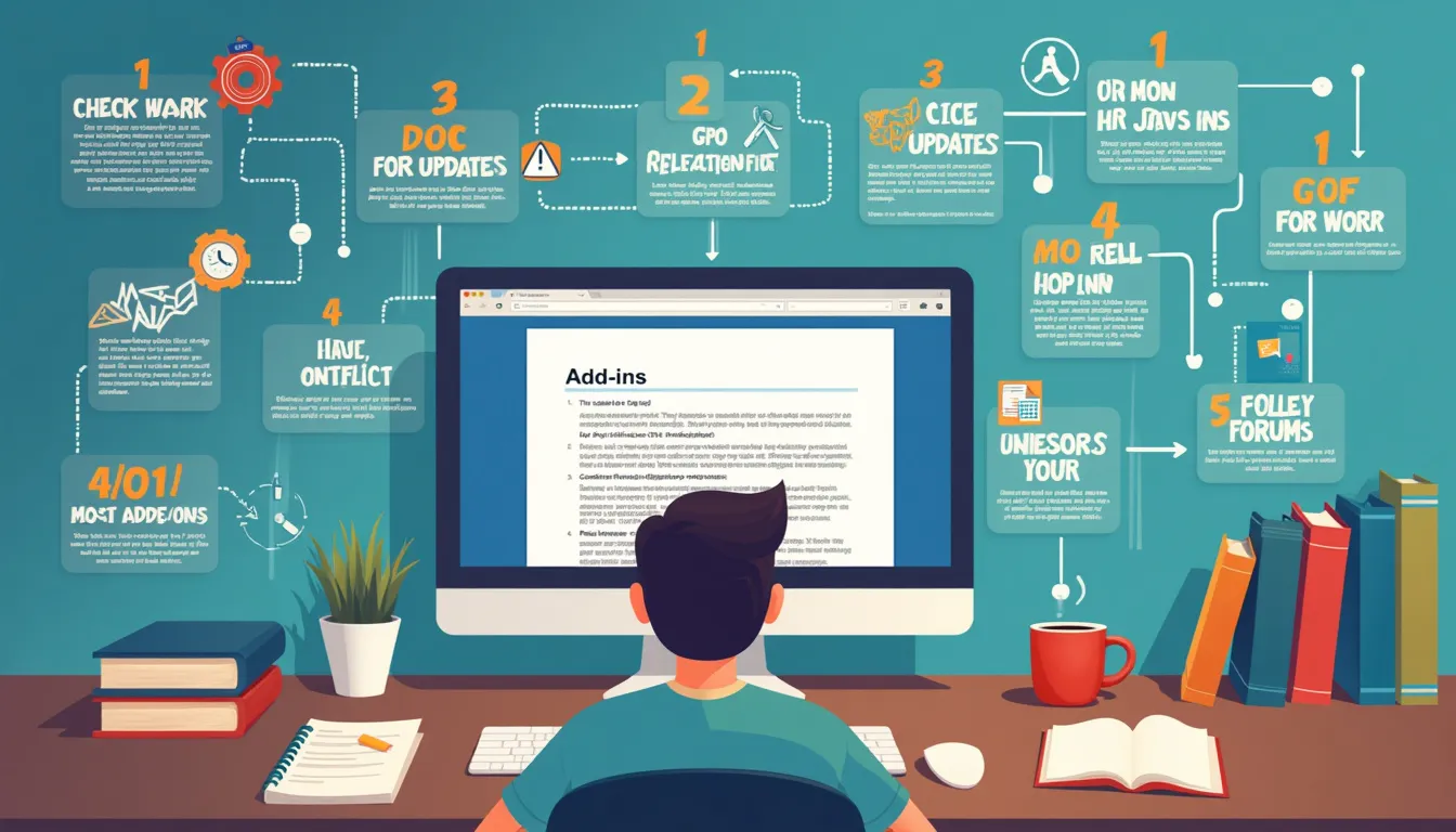 Read more about the article Troubleshooting Microsoft Word Add-Ins: A Step-by-Step Guide