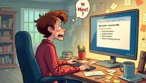 Read more about the article Troubleshooting Microsoft Word Save as PDF Error: Tips and Solutions