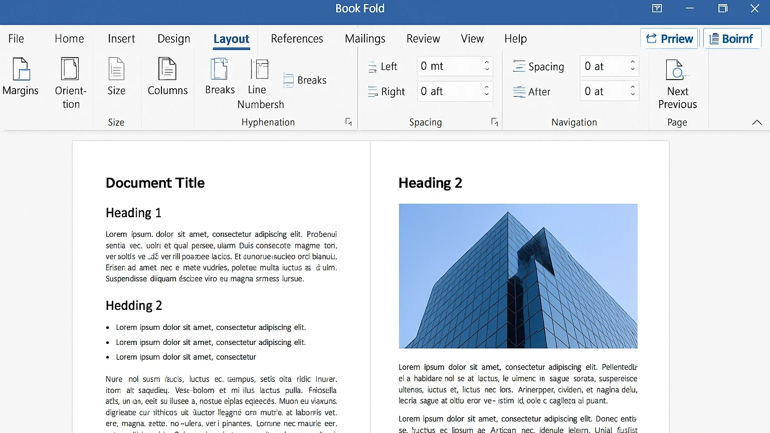 how to make a booklet in microsoft word