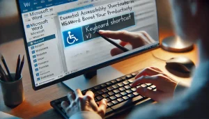 Read more about the article Essential Accessibility Shortcuts in MS Word: Boost Your Productivity