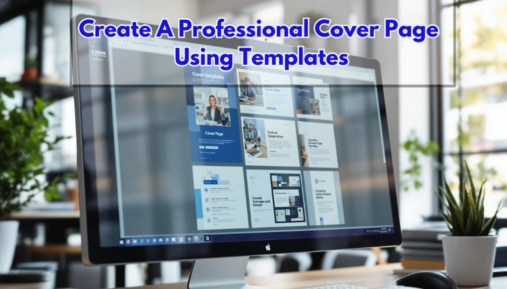 Read more about the article How to Create a Professional Cover Page Using Templates or Custom Designs