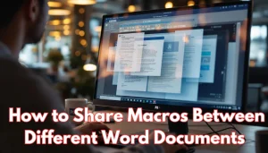 Read more about the article How to Share Macros Between Different Word Documents in MS Word: A Simple Guide