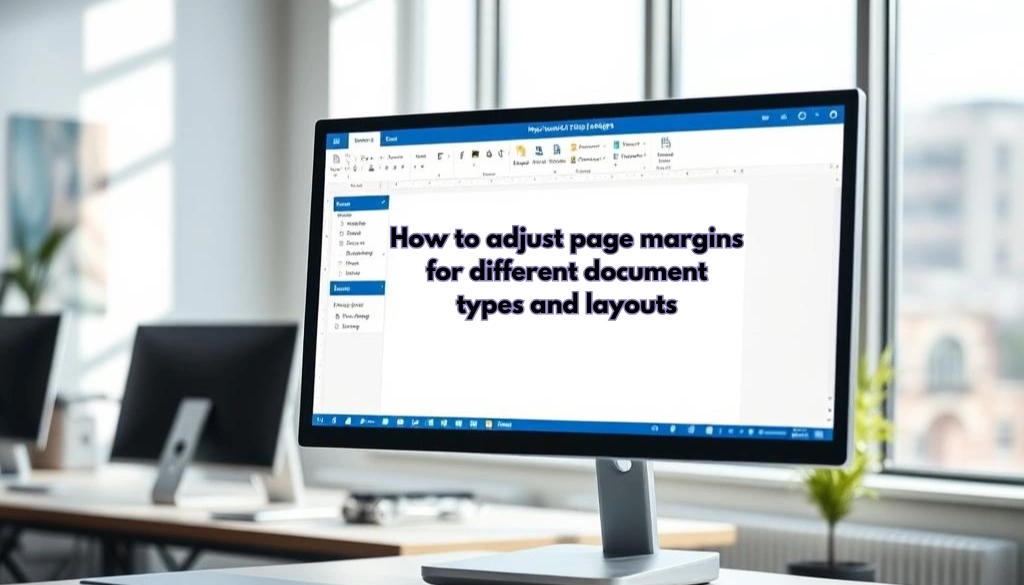 Read more about the article How to Adjust Page Margins for Different Document Types and Layouts: A Simple Guide