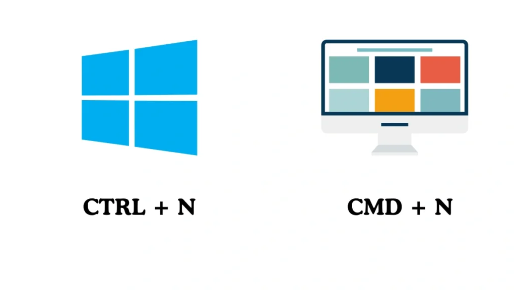 keyboard shortcut for creating new blank document