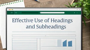 Read more about the article Effective Use Of Headings And Subheadings In MS Word