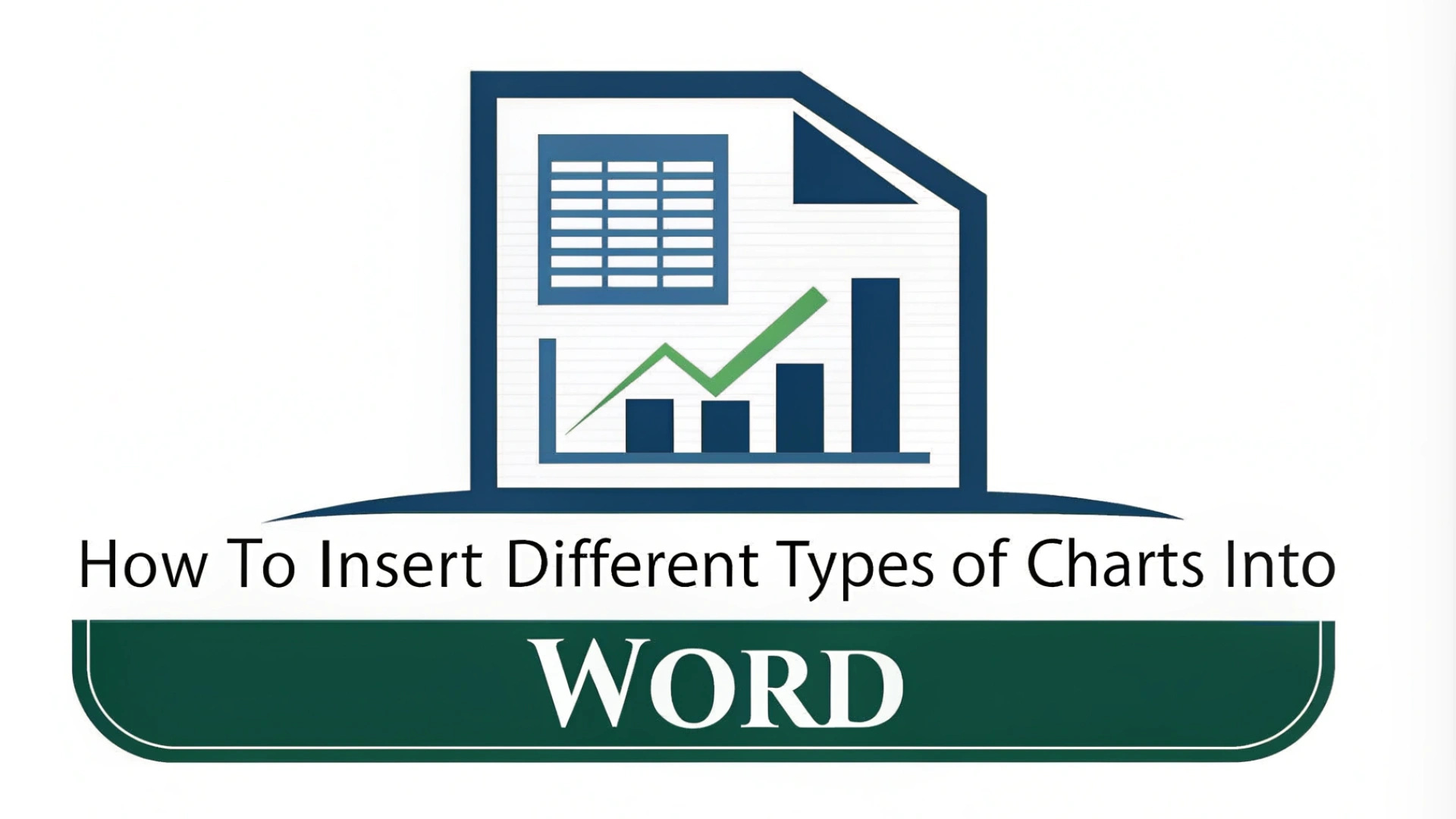 Read more about the article How To Insert Different Types Of Charts Into Word Documents