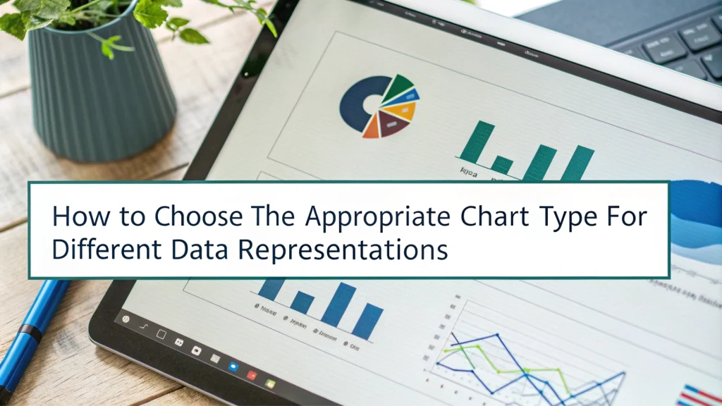 How To Choose the appropriate chart type for different data representations In Ms Word