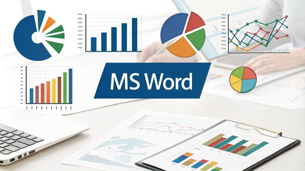 How To Insert Different Types Of Charts Into Word Documents