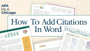 Read more about the article How To Add Citations in Word: A Step-by-Step Guide