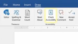 Read more about the article Complete Guide to Accessibility Settings in Word (2025)