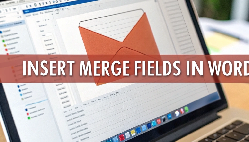 Read more about the article Insert Merge Fields in Word: A Quick and Easy Guide