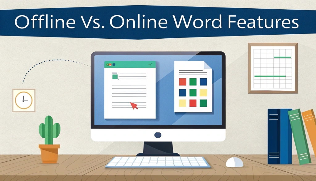 Read more about the article Offline vs Online Word Features: Key Differences Explained