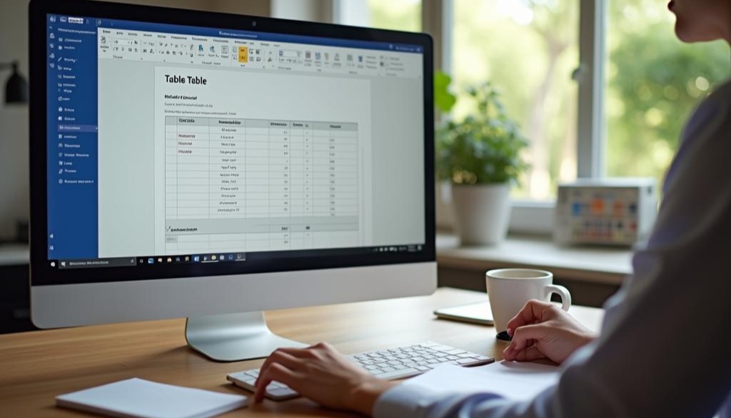 You are currently viewing Creating a Table from Scratch in MS Word: Tips and Tricks