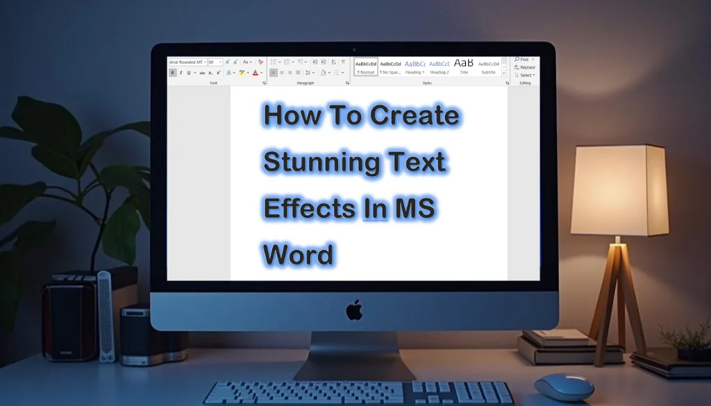Read more about the article How to Create Stunning Text Effects in MS Word