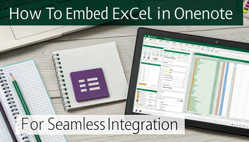 Read more about the article How to Embed Excel in OneNote for Seamless Integration
