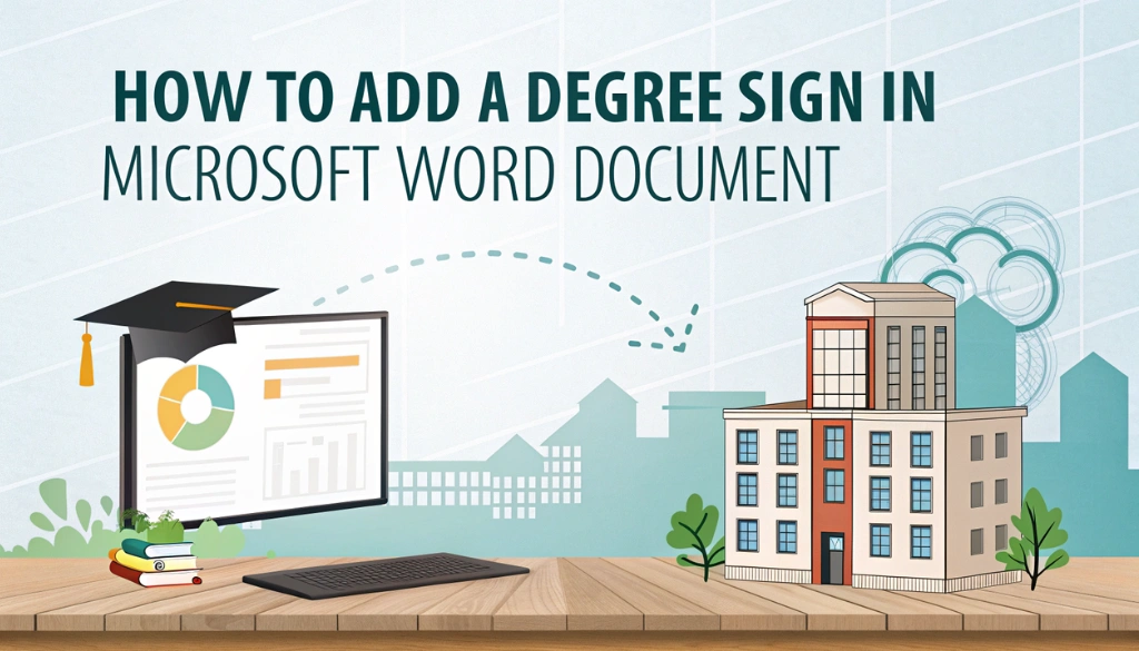 Read more about the article How to Easily Add a Degree Sign in Microsoft Word Document