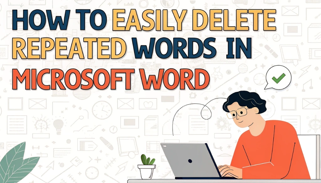 Delete Repeated Words In Word