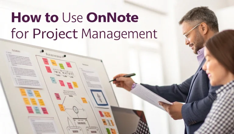 How to use onenote for project management
