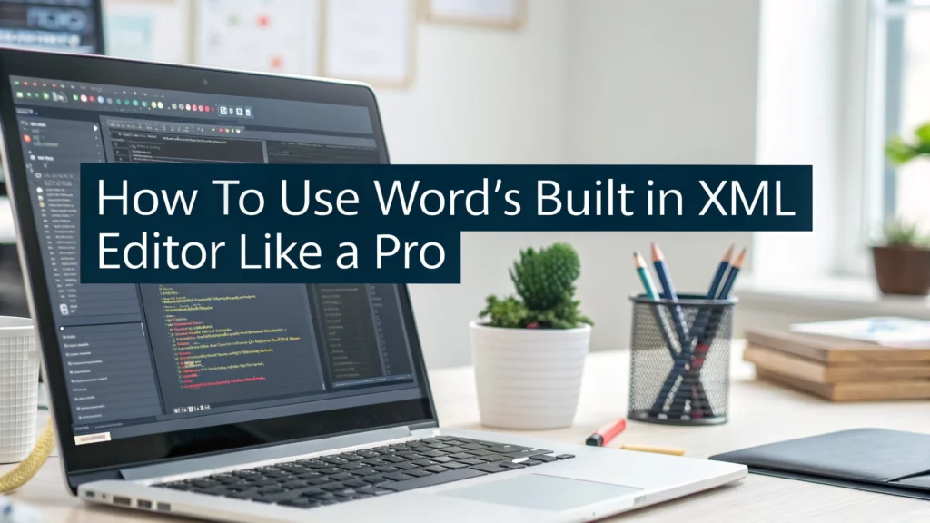 How To Use Word's Built-in XML Editor Like a Pro