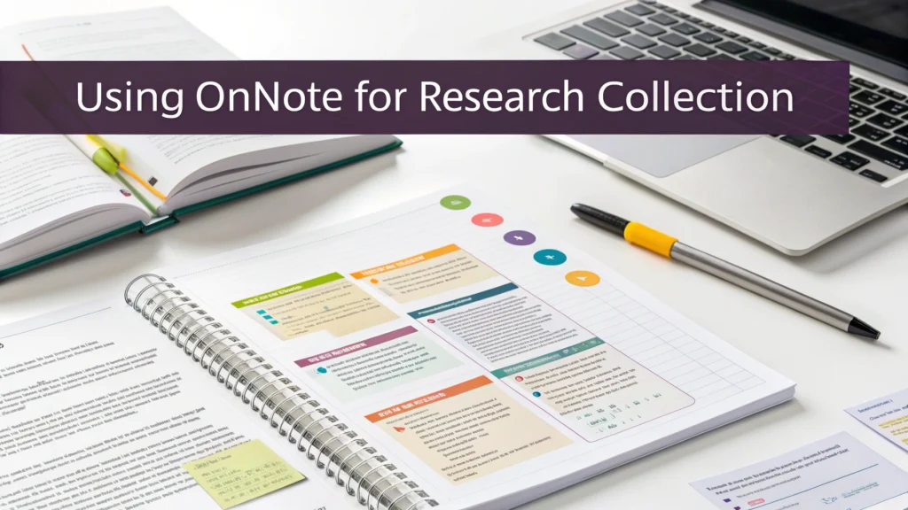 Using OneNote for Research Collection