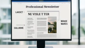 Read more about the article Crafting Professional Newsletters in Word: Layout, Columns & Image Wraps