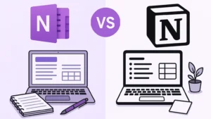 Read more about the article OneNote vs Notion: Which Note-Taking App Dominates 2025?