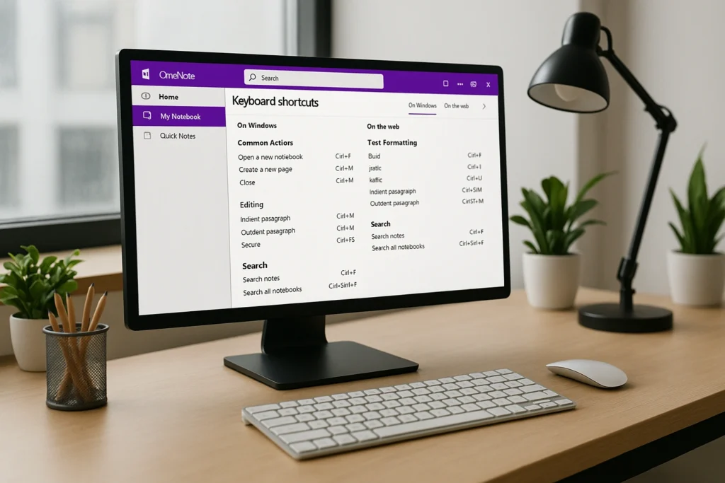 Essential OneNote shortcuts for productivity