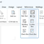 Building Interactive Forms with Content Controls & XML Mapping in Word