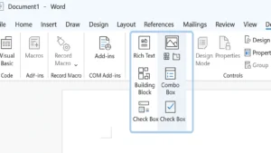 Read more about the article Building Interactive Forms with Content Controls & XML Mapping in Word