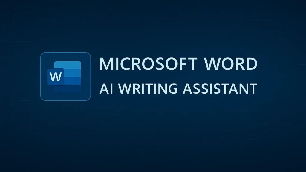 Microsoft Word AI Writing Assistant