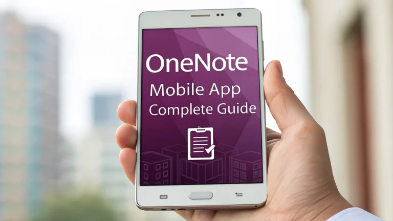 OneNote Mobile App Complete Guide