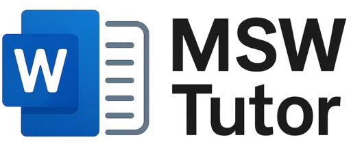 mswtutor logo