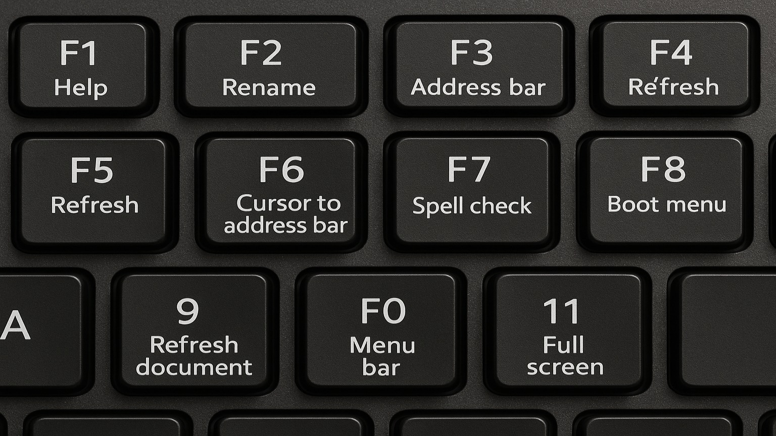 Microsoft Word Shortcuts by Function Keys (F1-F12)