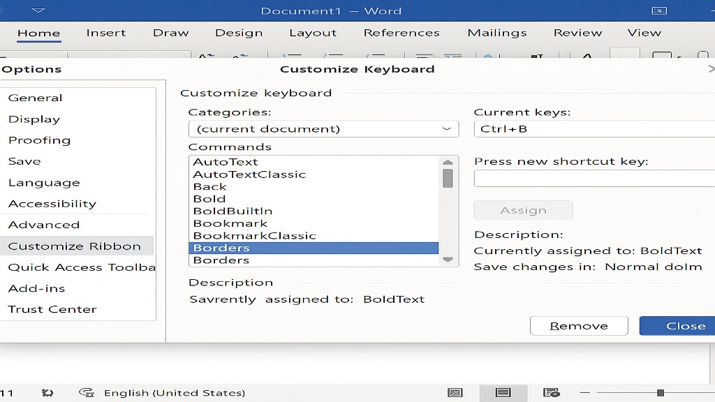 Troubleshooting Common Word Shortcut Issues